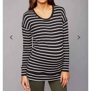 A Pea in the Pod Striped Long-Sleeve